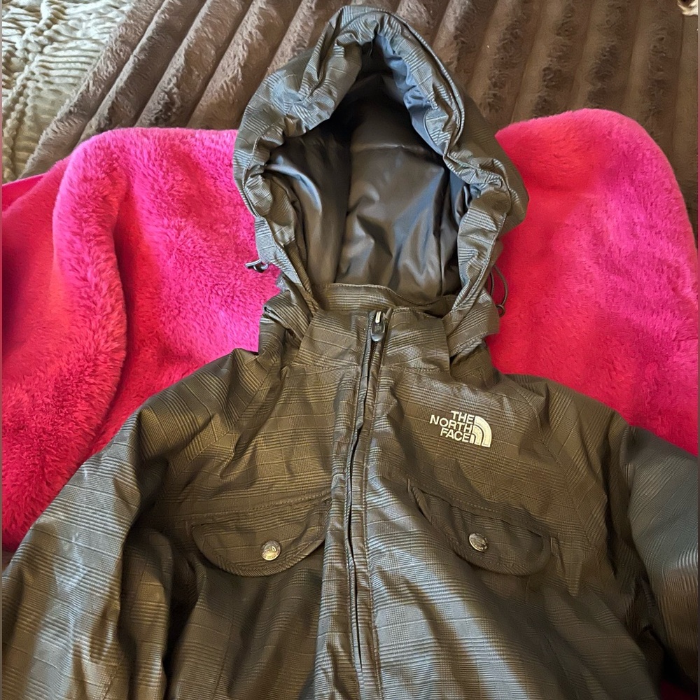 The North Face Hooded Jacket. Black, women’s small.